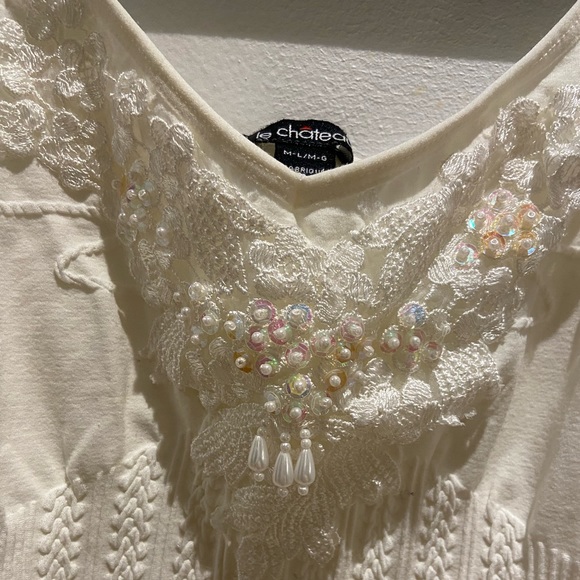 NWOT Le chateau embroidered camisole - Picture 2 of 5